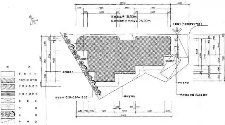 송보파인빌 배치도 이미지